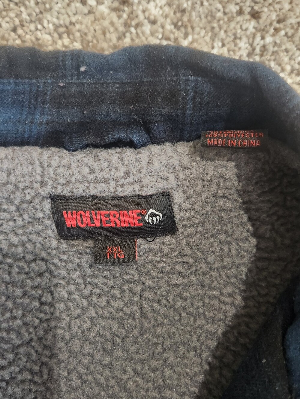 Wolverine Flannel - Picture 2 of 5